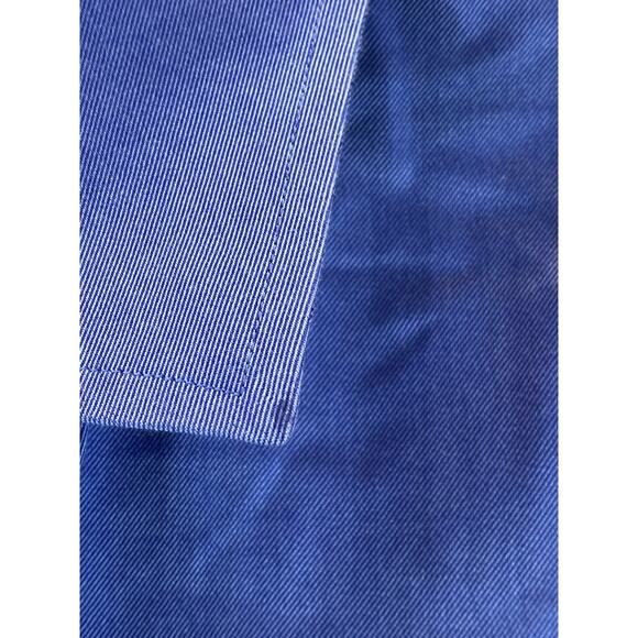 BANANA REPUBLIC Men's Blue Non-Iron Classic-Fit Button-Up Long Sleeve Shirt SZ L - Picture 5 of 12